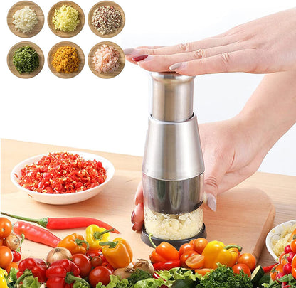 Picadora Manual de alimentos de acero