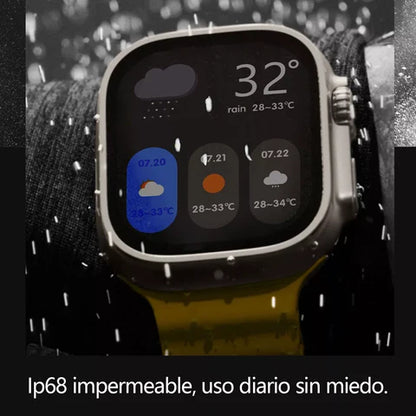 Reloj Inteligente Bluetooth – Notificaciones, Actividad y Batería de Larga Duración