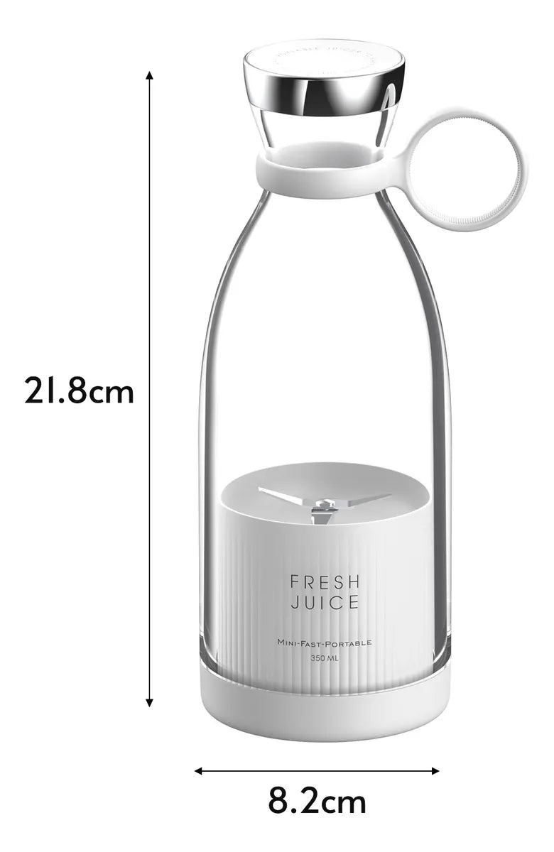 Batidora Portátil Recargable 350ml – Smoothies al Instante Donde Estés