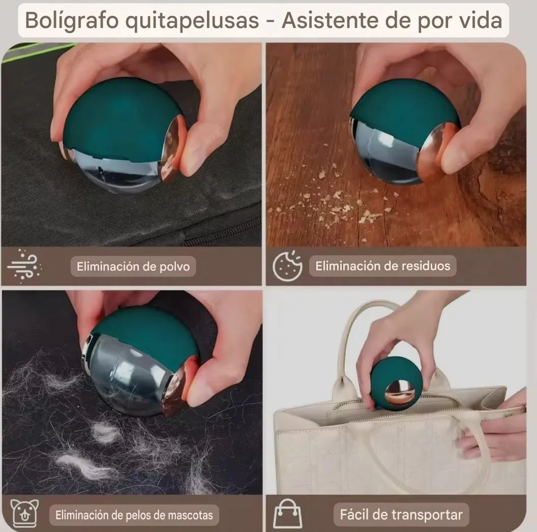 Pelota Pegajosa Quitapelos y Pelusas