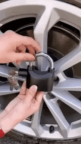 Candado Antirrobo con Alarma 110dB — Seguridad Real para tu Bici