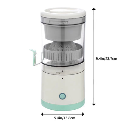 Exprimidor Eléctrico Portátil — Jugo Fresco en Segundos