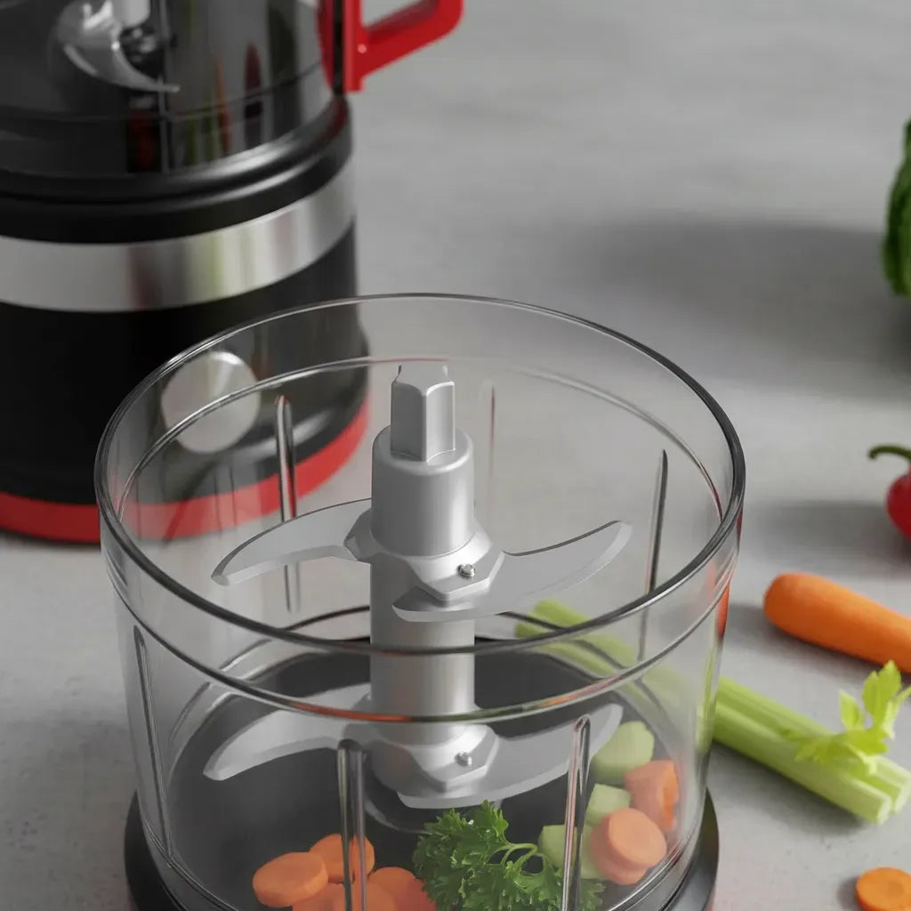 Prepara tus mezclas: procesador de alimentos YONSA con accesorios