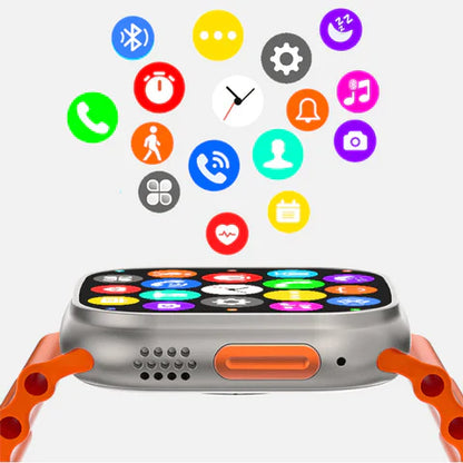 Reloj Inteligente Bluetooth – Notificaciones, Actividad y Batería de Larga Duración
