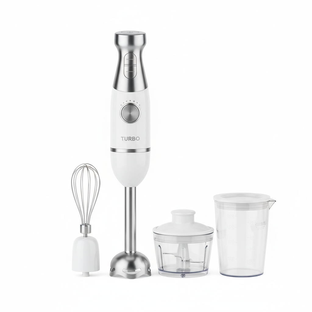 Mixer eléctrico portátil 3 en 1 300W